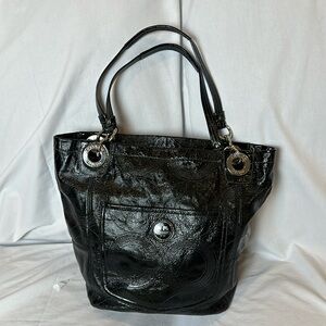 Coach Patent Satchel